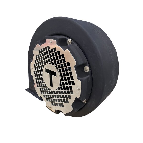 Counterclockwise no blast gate